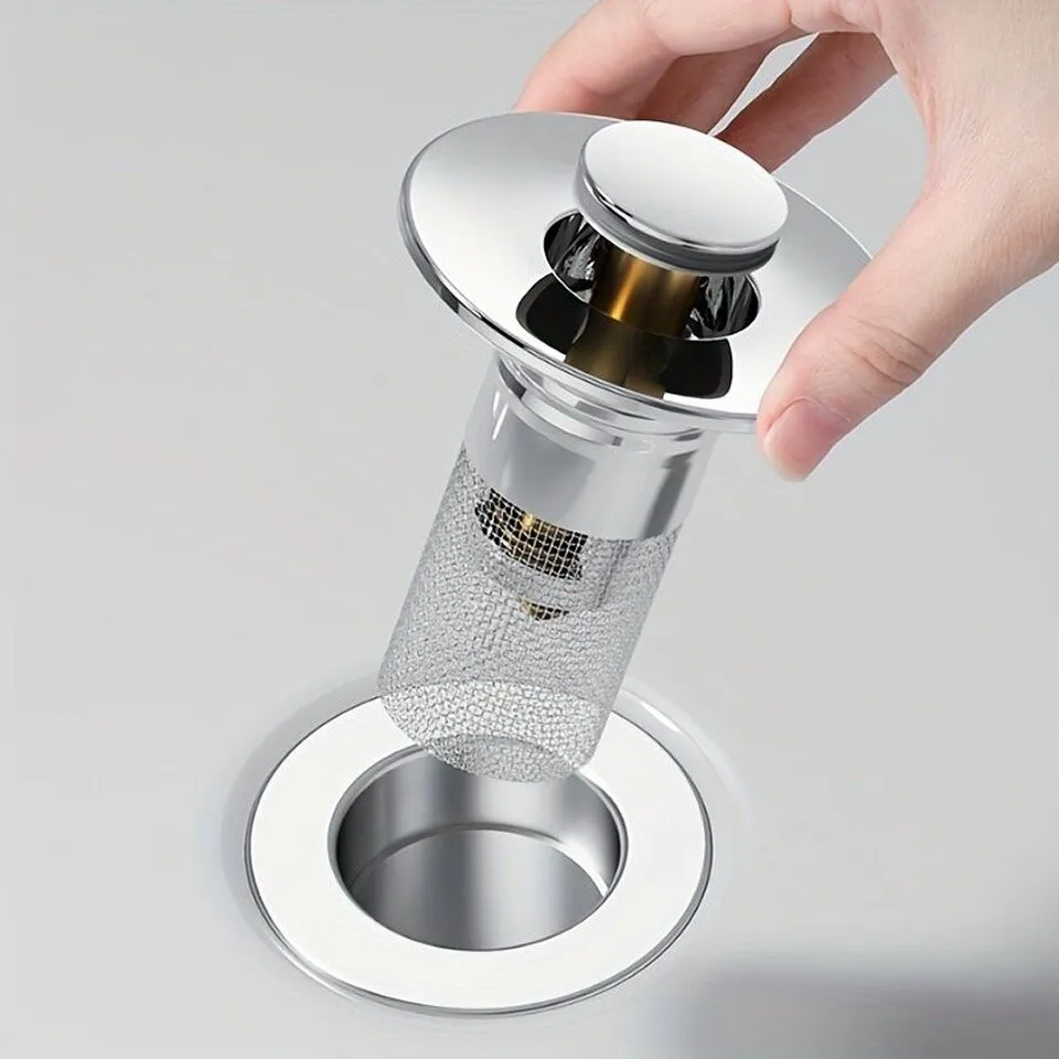 Draino universal stainless steel drain strainer for sink and shower